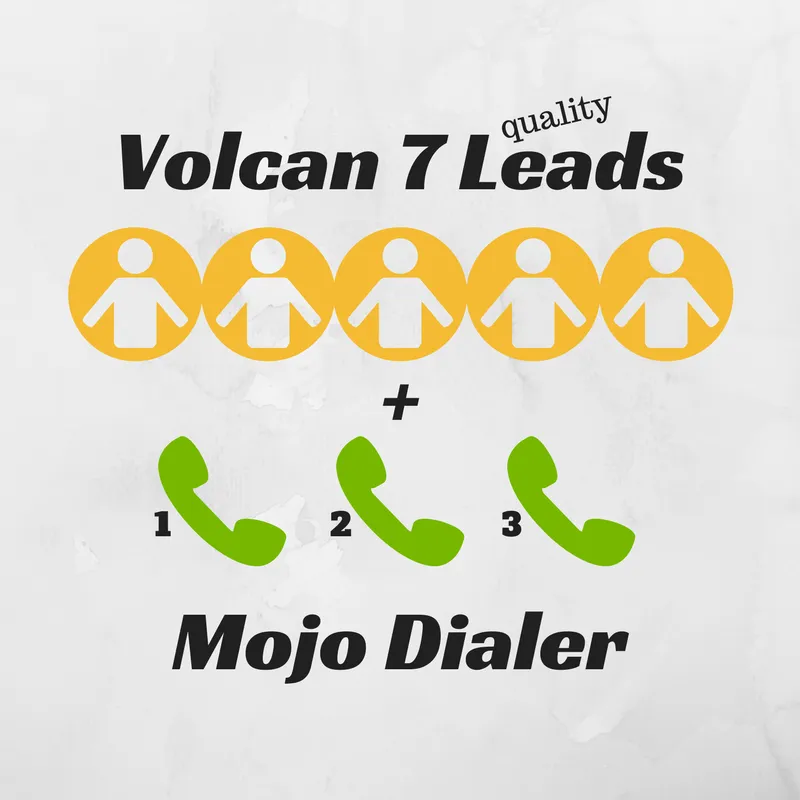 Vulcan 7 leads plus the Mojo triple-line dialer